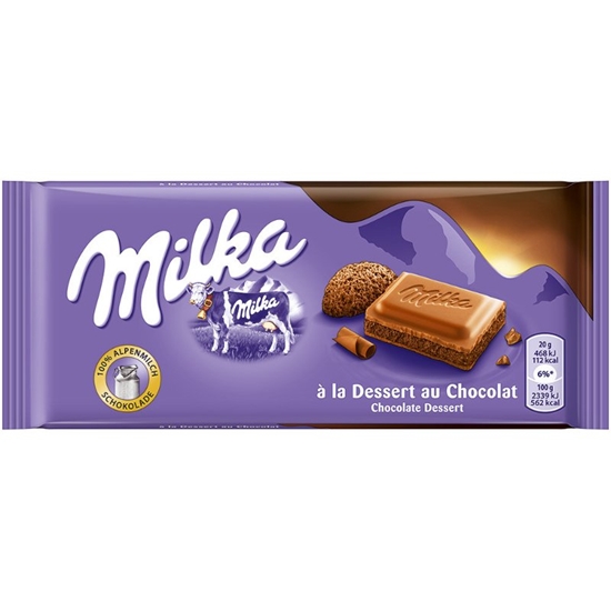 Picture of MILKA ALPINE MILK CHOCLATE 1E OFF 270GR